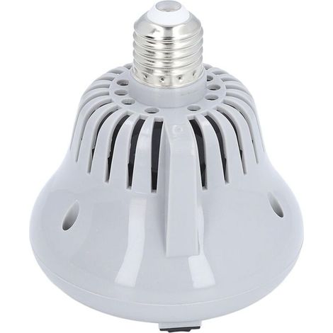 Lampe Chauffante pour Poulailler, Lampe Chauffante pour Reptiles à Utilisation Sûre avec Température Réglable pour une Utilisation Quotidienne pour la Volaille (GREY) (1/5)