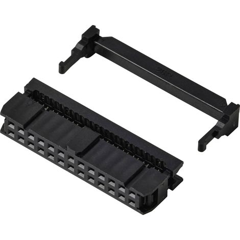 TRU COMPONENTS TC-13537816 Connecteur fil à carte avec décharge de traction Pas: 2.54 mm Nbr total d (1/3)