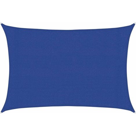 Maison Exclusive - Sonnensegel 160 g/m² Rechteckig Blau 3x4,5 m H (1/5)