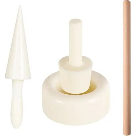 Desserts et spécialitésMoule à cornet de glace en bois et plastique 215 g (1/5)