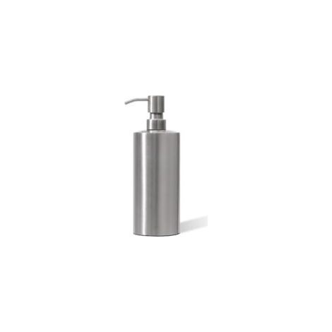Dispenser di sapone manuale Crezuo, in acciaio inox, 350 ml