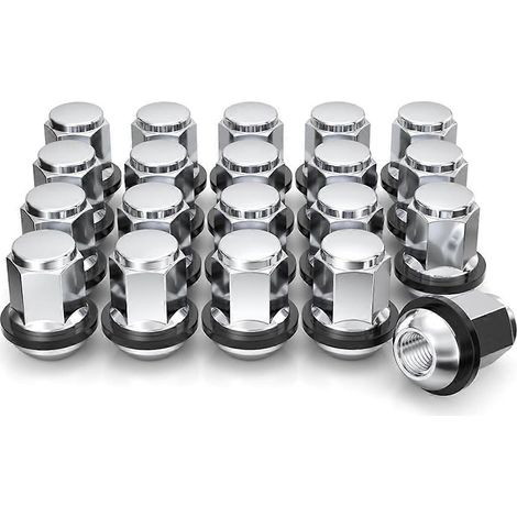 M12x1,5 Radius-Sitz-Radmuttern mit Unterlegscheibe für Honda und andere Fahrzeuge, 20er-Packung (1/5)