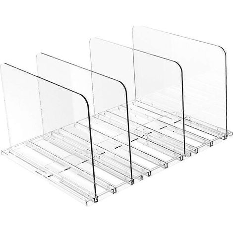 Organisateur de sac à main pour placard, support de rangement transparent et ajustable pour sac à main (1/5)