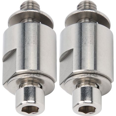 2 boulons adaptateurs de rétroviseur de moto MD232-M8 de 8 mm, fixation par vis inversée (1/5)