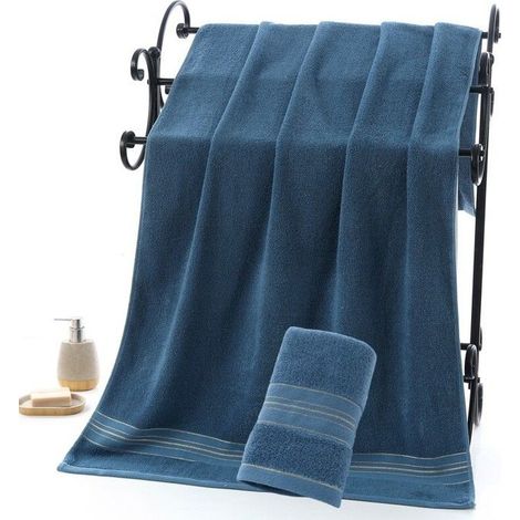 Serviette de bain en pur coton, ensemble de salle de bain, serviette de bain 70x140cm-usage domestique, salon de beauté, centre de