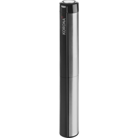 Korona mobil 18010 Mousseur à lait noir, acier inoxydable