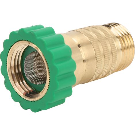 Régulateur de pression d'eau 50 à 55 PSI, réducteur en ligne en laiton à filetage de 3/4 pouces pour camping-car, remorques de véhicules, camping-car (1/5)