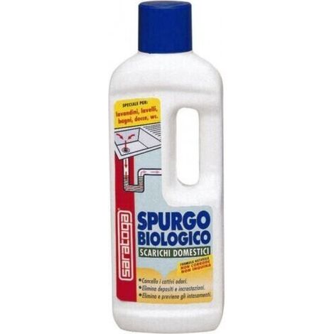 Spurgo Disgorgante SARATOGA Biologico per Scarichi Domestici Saratoga - 750 ml