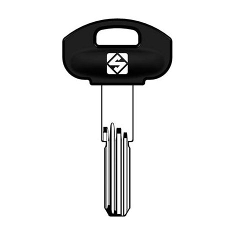 CHIAVE PUNZONATA SCM3RP SECUREMME SILCA - OTTONE NICHELATO- 5 pezzi