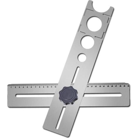 Stainless Steel Ceramic Tile Drill Guide - Universal Portable Durable Jig (1/5)