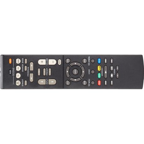 Ersatzfernbedienung für AV-Receiver, kompatibel mit den Modellen RAV552, RXV283, RXV283BL, ZP354801, RAV532 und RAV552 (ZW44660). (1/5)