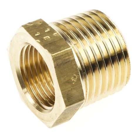 Bague de réduction Laiton Droit Legris R Mâle 1/2pouce - Femelle 3/8pouce ( Prix pour Paquet de 5 )