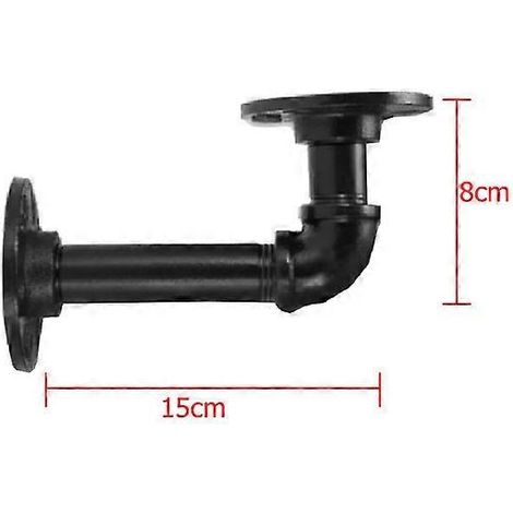 Supports d'étagère tubulaires, 1 étagère flottante tubulaire industrielle pour échafaudage (1) - AquaForge (1/5)