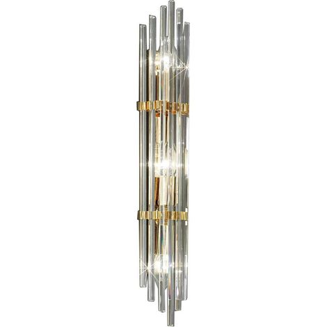 Kolarz ONTARIO - Lifestyle Wandleuchte aus poliertem Gold, 3x E14 (1/4)