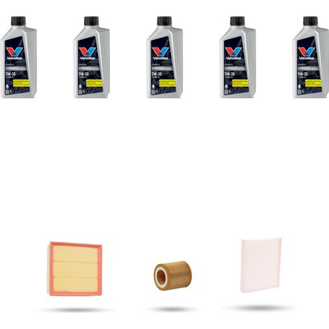 Kit tagliando 3 FILTRI e 5L OLIO compatibile con Bmw serie 3 (F30, F80,F31) 328I 180kw dal 2011 (1/4)