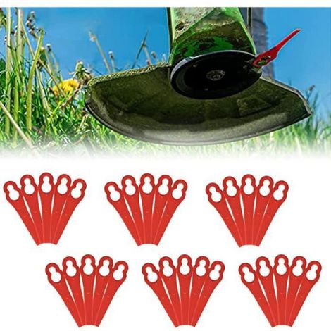 Lame Coupe Bordure - Marque - Modèle - Lames en Plastique - Coupe Bordure pour Jardin et Pelouse (1/4)