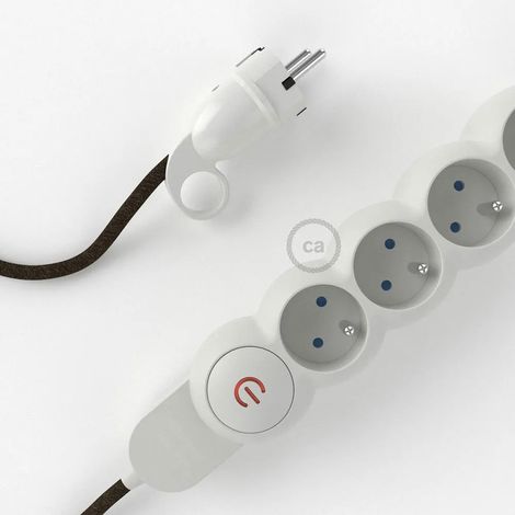 Multiprise Creative Cables m1f4b05rn04 câble lin 5 m (1/3)