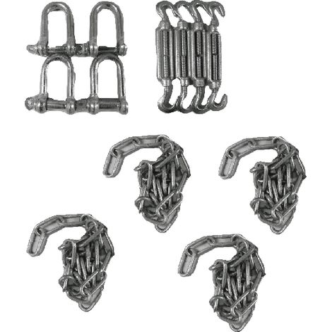 Static Caravan Chain Down Kit (Ground Tether Mobile Home Siting)