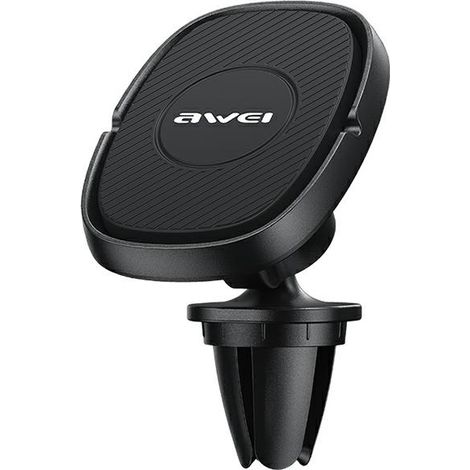 Supporto magnetico per auto AWEI X21 per bocchette dell'aria, nero (1/5)