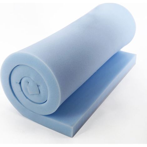 Soluko  Gommapiuma Densità T35 Azzurra 200x100 1cm 2pz (1/4)
