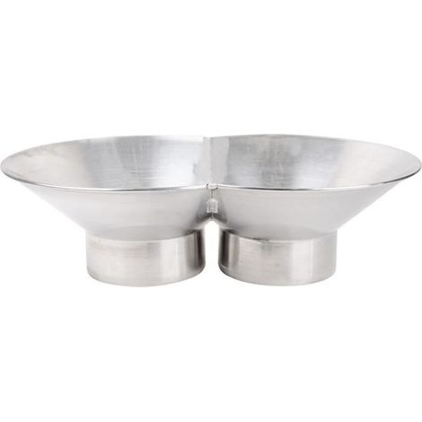 Anneau d'écoulement - Aluminium - Double - Taille 4 - Évite les salissures (1/2)