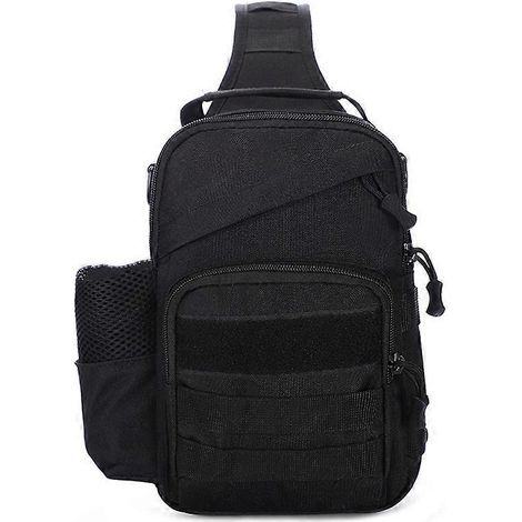 Sac bandoulière d'extérieur, sac de poitrine militaire pour sports d'escalade, sac tactique pour le camping, la chasse et la pêche.