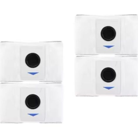 4 pezzi sacco polvere per Deebot T20/T20MAX/T20PRO/X1 OMNI/T10 Omni/Turbo robot aspirapolvere pezzi ricambio