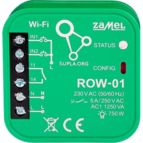 Supla Moduli WiFi ROW-01, Verde (1/4)