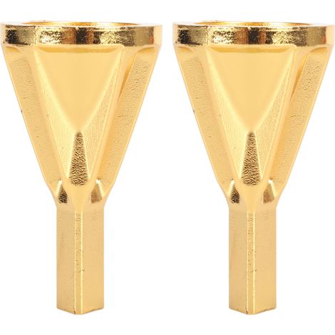 2 pièces Outil d'ébavurage extérieur en acier inoxydable, pour cuivre et aluminium, débourrage des bavures, chanfreinage externe (1/5)