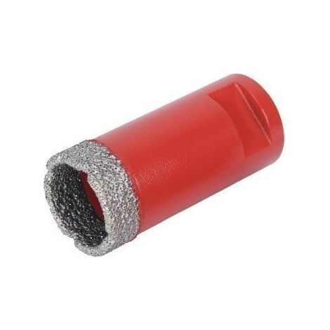 Corona perfor. porcelan. corte seco 028mm diam rubi