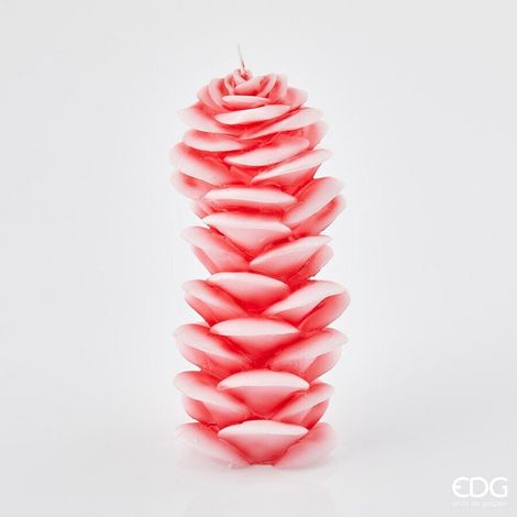 EDG Enzo De Gasperi Candela Ginger H 22 Cm D 10 Cm Rosa