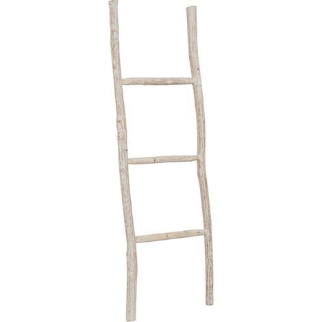 Handtuchhalter Leiter Holz moderner Badezimmerboden Wand zu Wand dekorativer Leiter Handtuchhalter Objekthalter Bücherregal