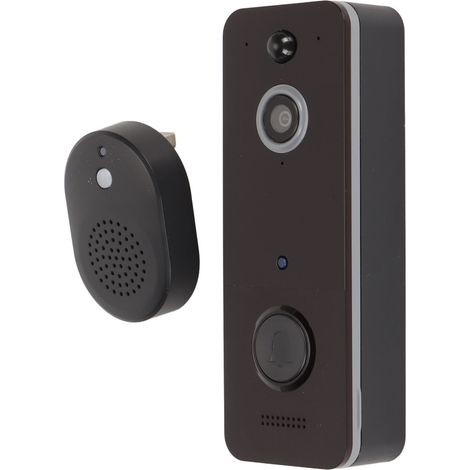 Sichtbare Türklingelkamera mit WLAN, Smart HD, Nachtsicht, Fernbedienung, elektronischer Türklingelkamera (1/5)