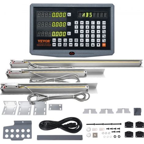 Display Digitale, 400, 450, 950mm, Scala Lineare a 3 Assi Staffa (1/5)