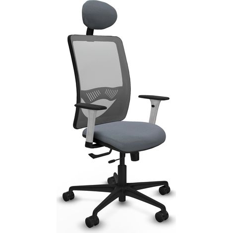 Sedia da ufficio piqueras y crespo Zulema bianco nylon 120 kg (1/2)
