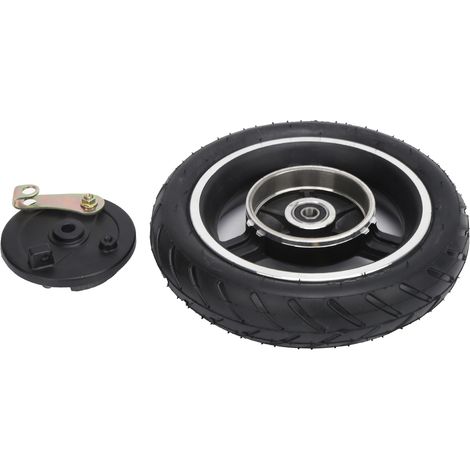Pneu et chambre à air 8,5 pouces (8 1/2x2) avec tambour de frein pour trottinette électrique - Roue extérieure et intérieure, accessoires de scooter (1/5)