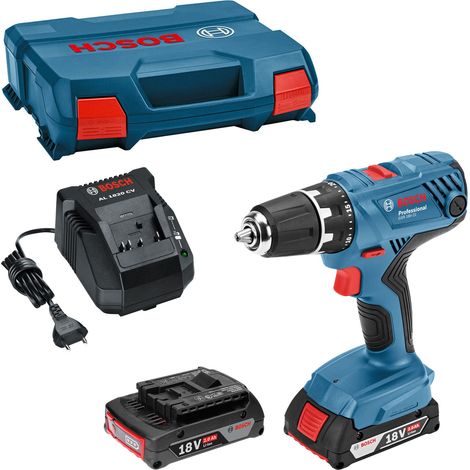 Bosch Akku-Bohrschrauber GSR 18V-21 / 2x 2,0 Ah Akku + Ladegerät in L-Case - 06019H100A (1/10)