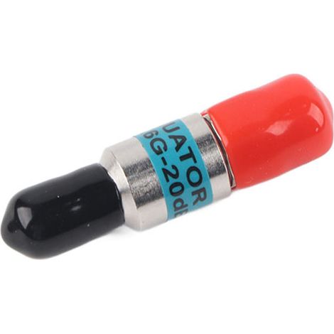Atténuateur coaxial SMA-JK (mâle-femelle) 2W 6GHz 50Ω 1-30dB (20dB) (1/5)