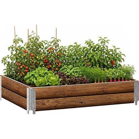Aga Letto rialzato 120x80x40 cm Legno