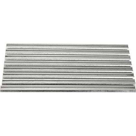 10 lames de rabot réversibles HSS 82 mm x 5,5 mm pour Bosch, Black & Decker et Mafell (1/5)
