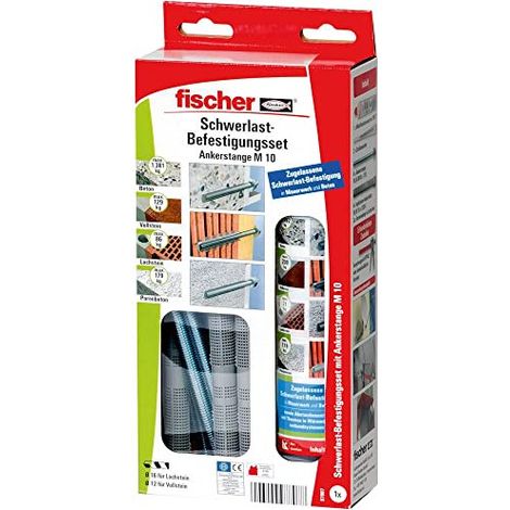 Kit fixation Fischer 300 T SBS Set M10 mortier hybride 300 ml