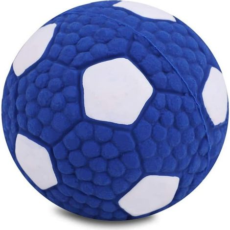Jouet à mâcher pour chien, balle sonore résistante à la morsure, jeu interactif de nettoyage dentaire, taille 6 cm, lot de 1, pour mâchoires actives et jeu ludique. (1/3)