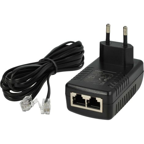 vhbw Netzteil kompatibel mit Siemens T-Com Octophon F Festnetz-Telefon, Haustelefon - 300 cm (1/4)