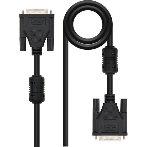 Câble DVI 24+1 Macho Vers DVI Macho 5mts