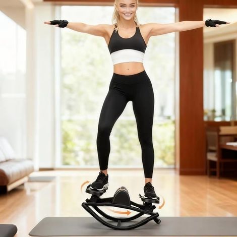 FLITI Multifunctional Exercise Bike with LCD Screen and Elastic Resistance Bands for Home Fitness (1/5)