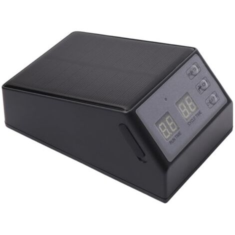 Abreuvoir automatique à énergie solaire pour plantes d'intérieur, système d'égouttement intelligent avec écran LCD pour pots, débit de 600 ml/min, arrosage multi-plantes (1/5)