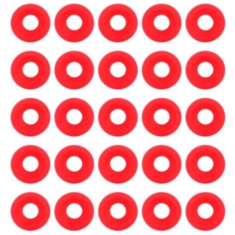 25 pièces Joint silicone rouge pour bouteille Grolsch, joint étanche pour bouteille à capsule swing top, accessoire home-brew (1/5)