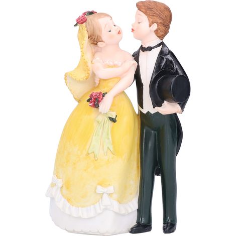 artisanale de couple de style européen en résine ornement de (1/5)