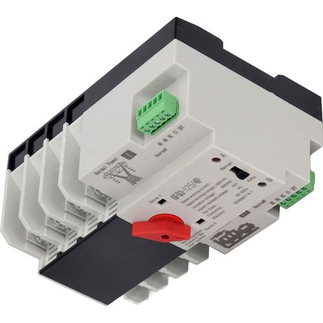 ATS 80A 4P AC400V 50/60Hz automatischer Umschalter, Wechselrichter mit Zeitschaltuhr, Schaltregler für Schalttafeln. (1/5)
