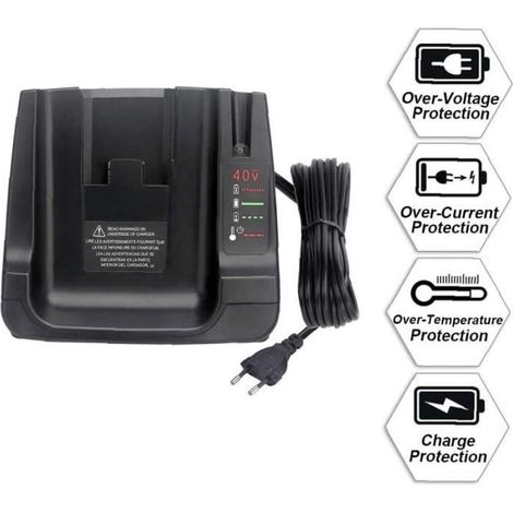 Chargeur de batterie - FOLAYA - LCS36 LCS40 - Compatible 36V 40V - Lithium-ion - Charge rapide (1/4)